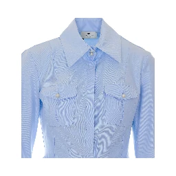 Elisabetta Franchi Shirts Blue