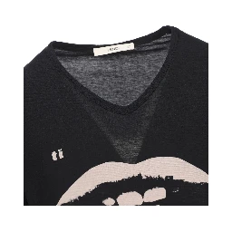 Fendi T-shirts and Polos Black