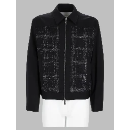 Bomber "Evening" Con Motivo Check