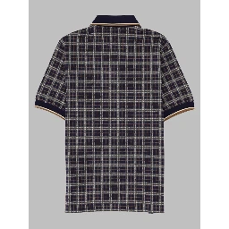 Polo in misto cotone Check