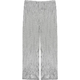 PANTALONE IN VISCOSA TESTURIZZATA