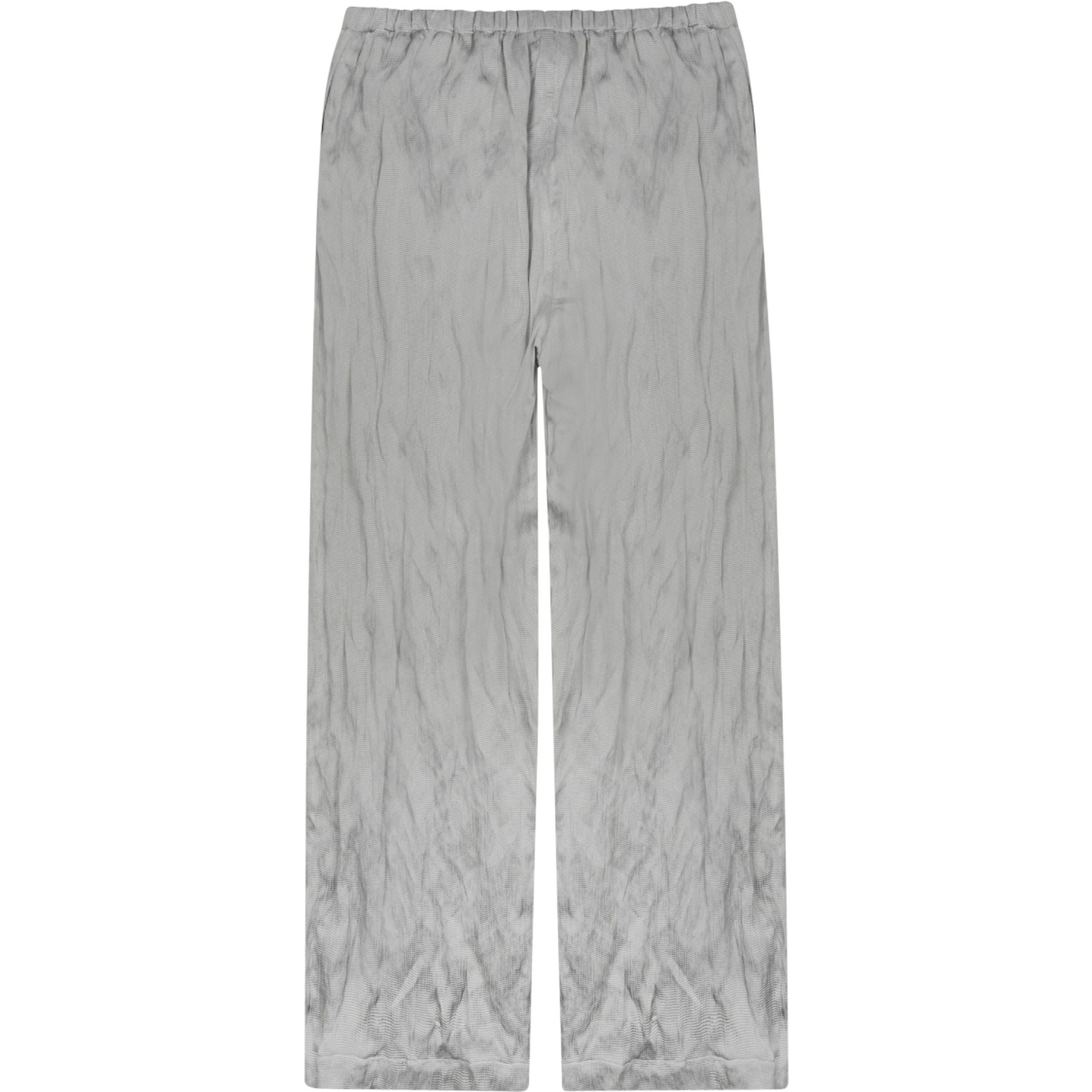 PANTALONE IN VISCOSA TESTURIZZATA