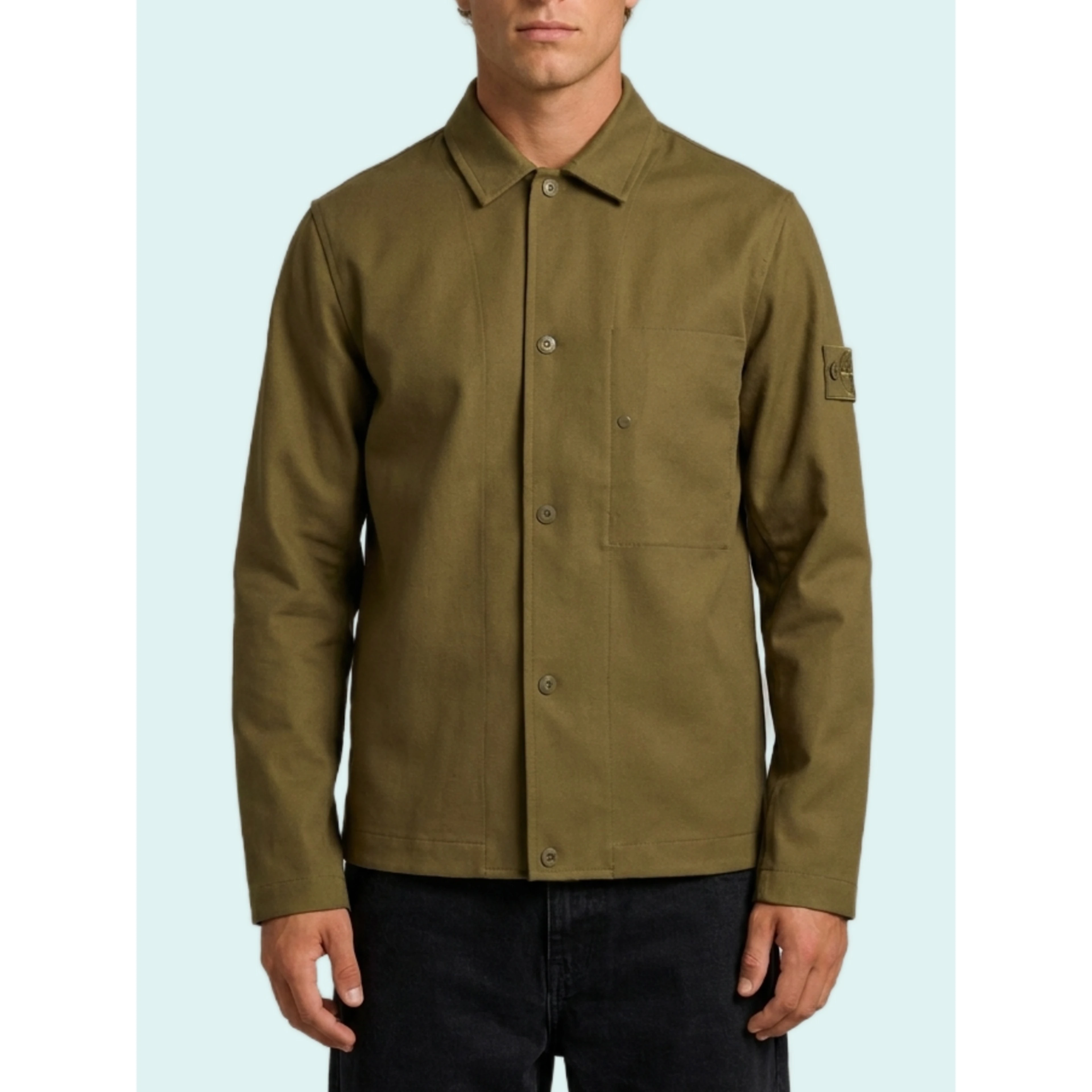 Military green Ghost overshirt