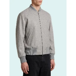 Light grey Teor bomber jacket