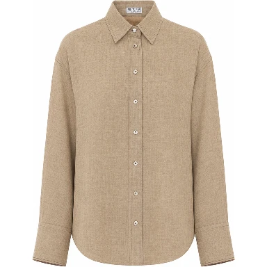 BRUNELLO CUCINELLI Shirts Beige