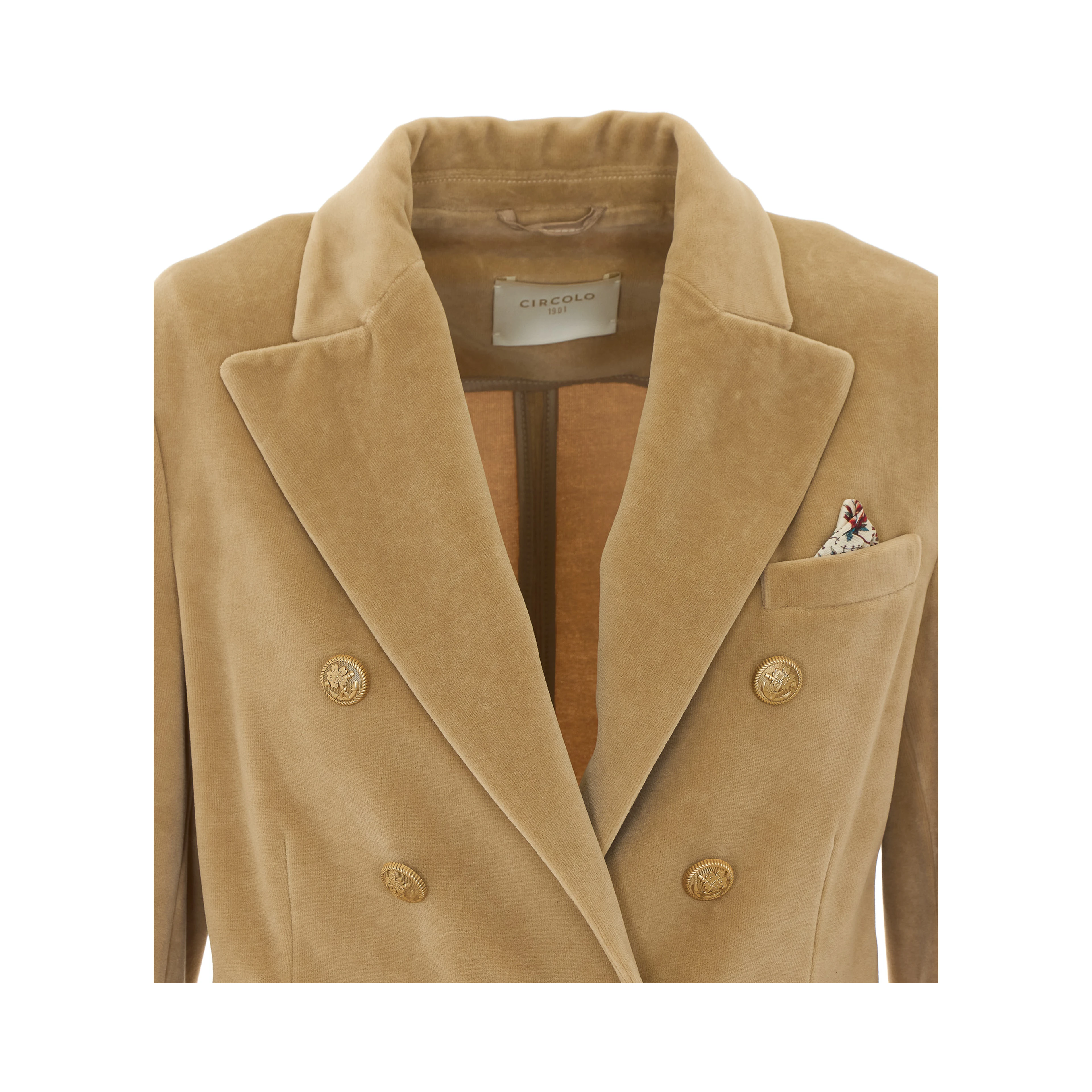 CIRCOLO 1901 Jackets Beige