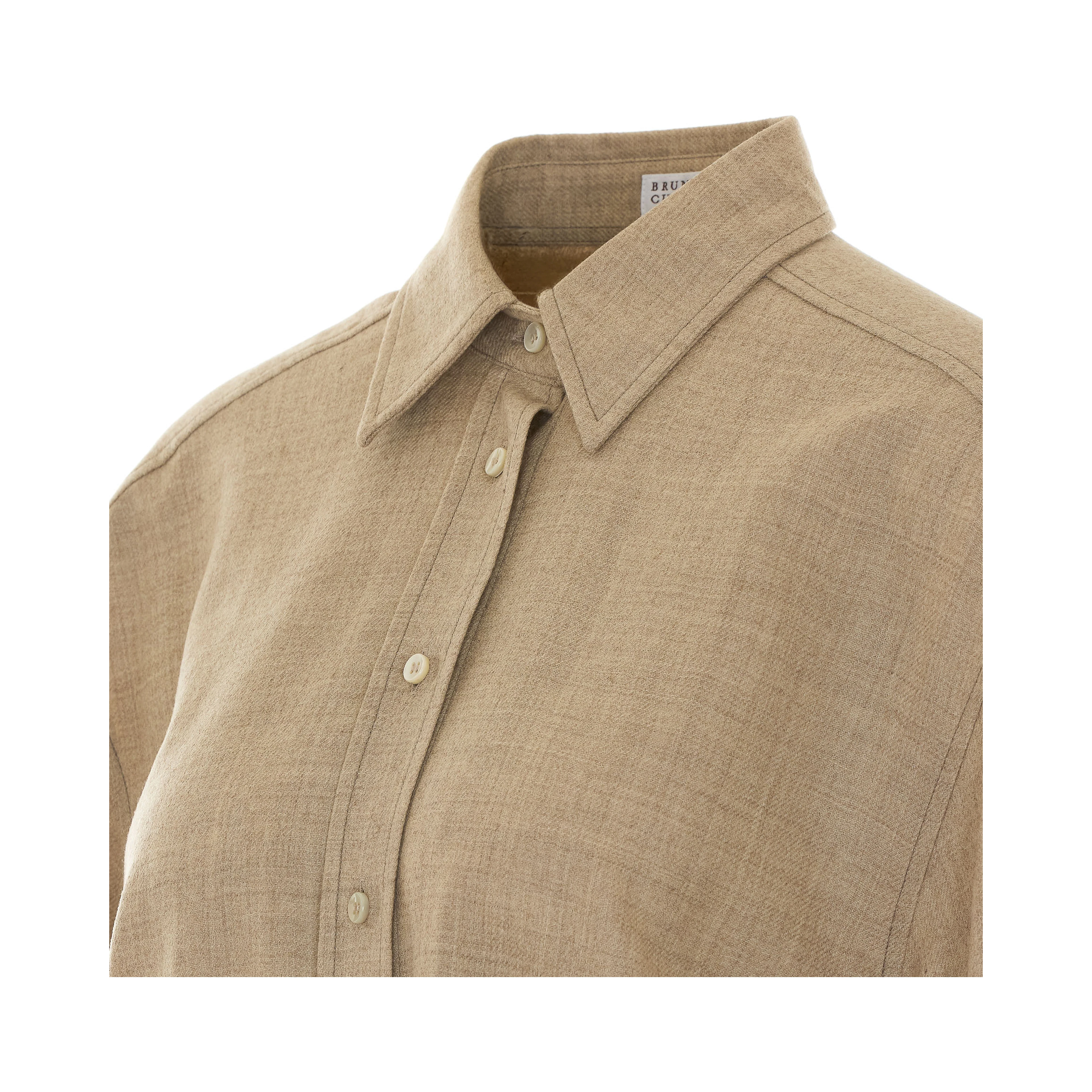 BRUNELLO CUCINELLI Shirts Beige