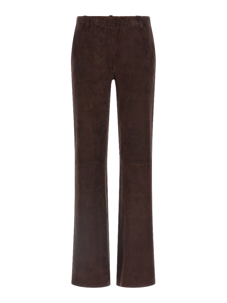 Brown Leather Pants