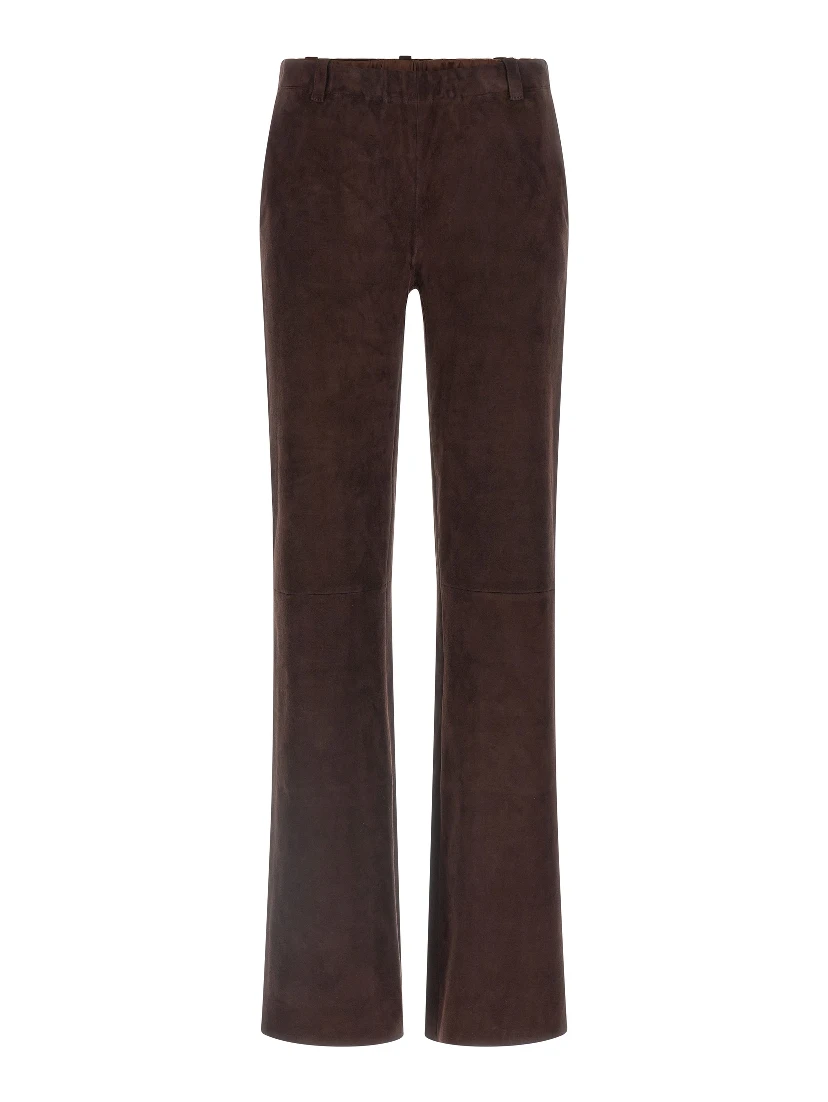 Brown Leather Pants