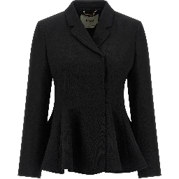 Black Virgin Wool Blazer