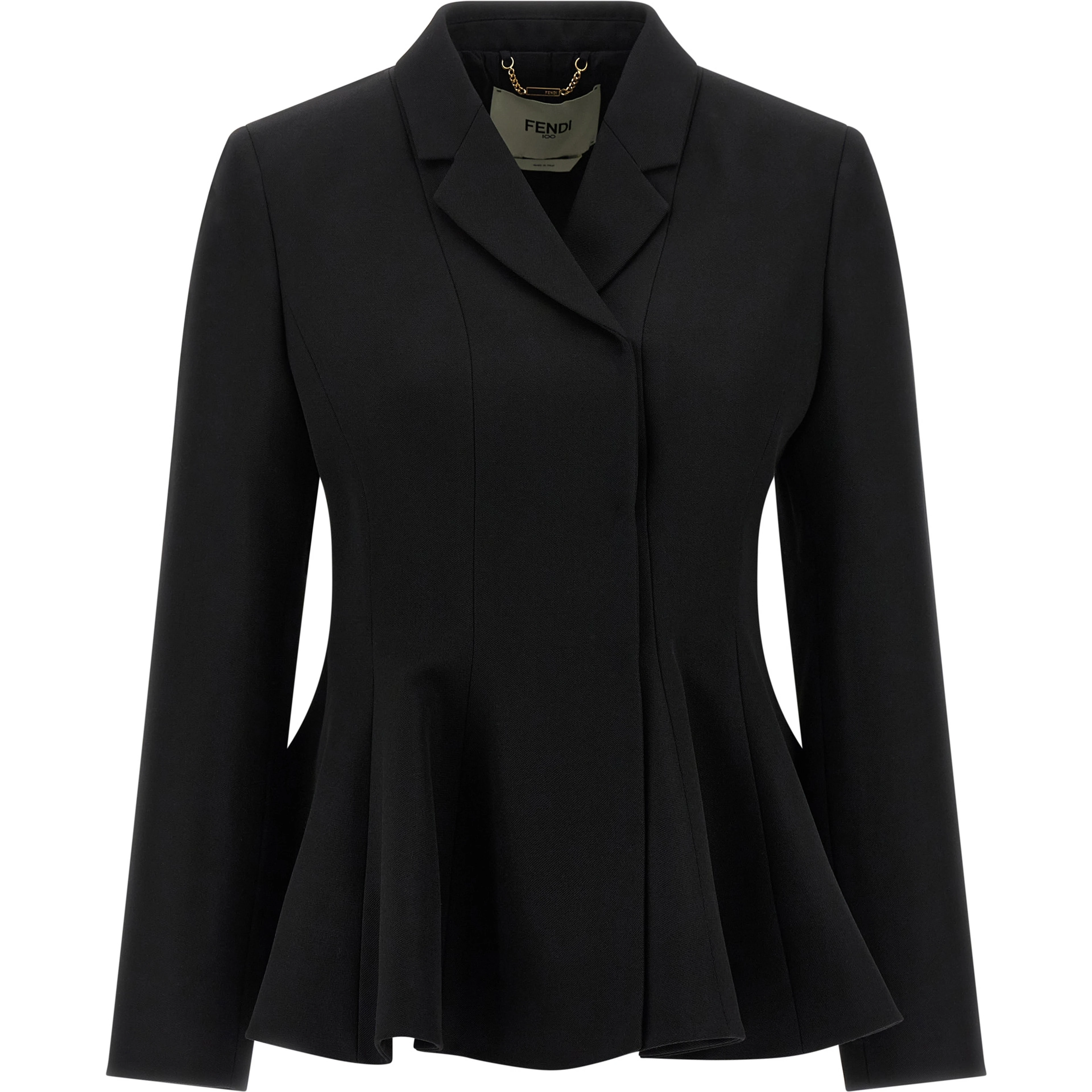 Black Virgin Wool Blazer