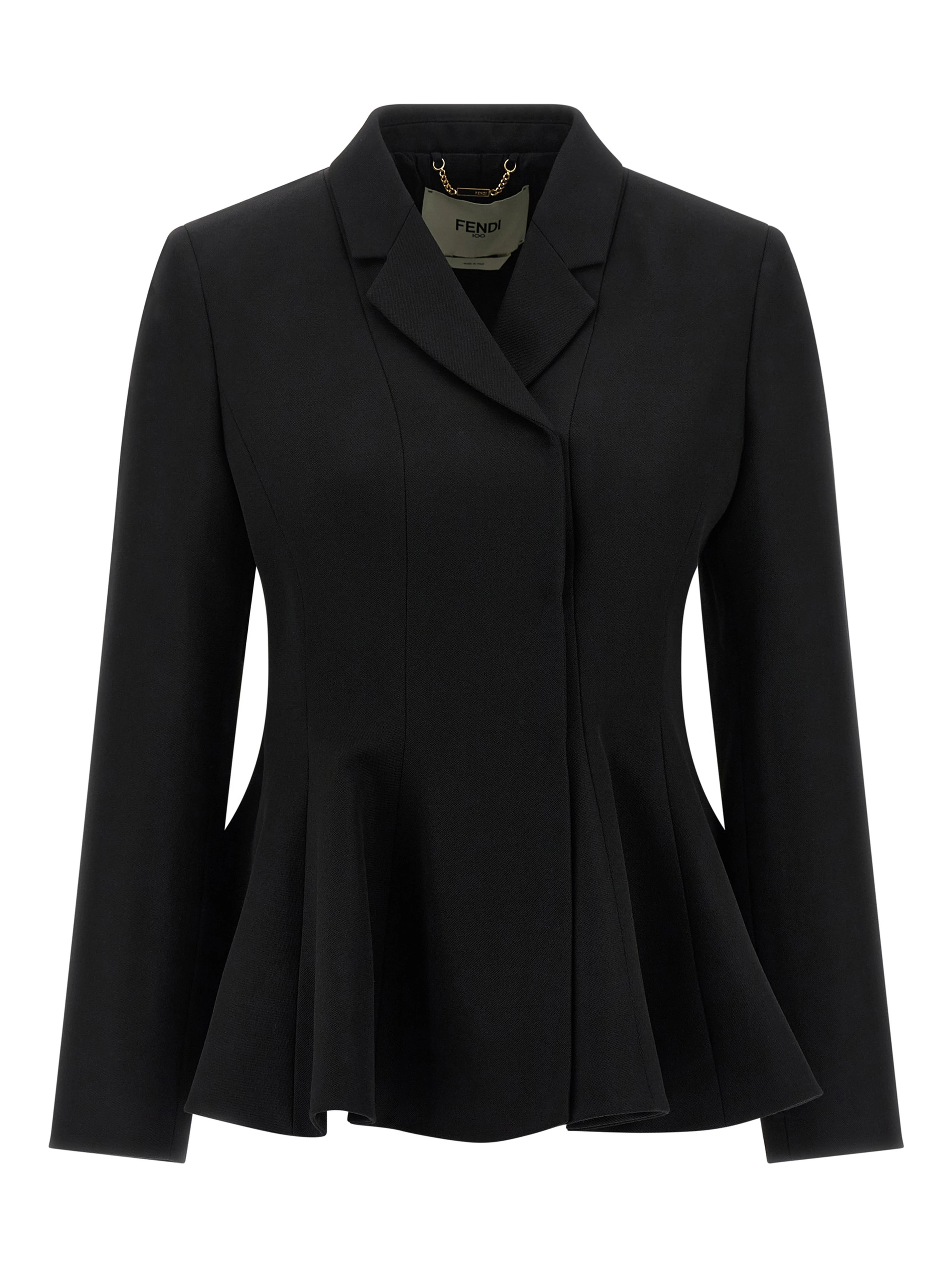 Black Virgin Wool Blazer