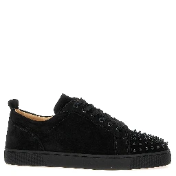 Black Calfskin Chunky Sneakers