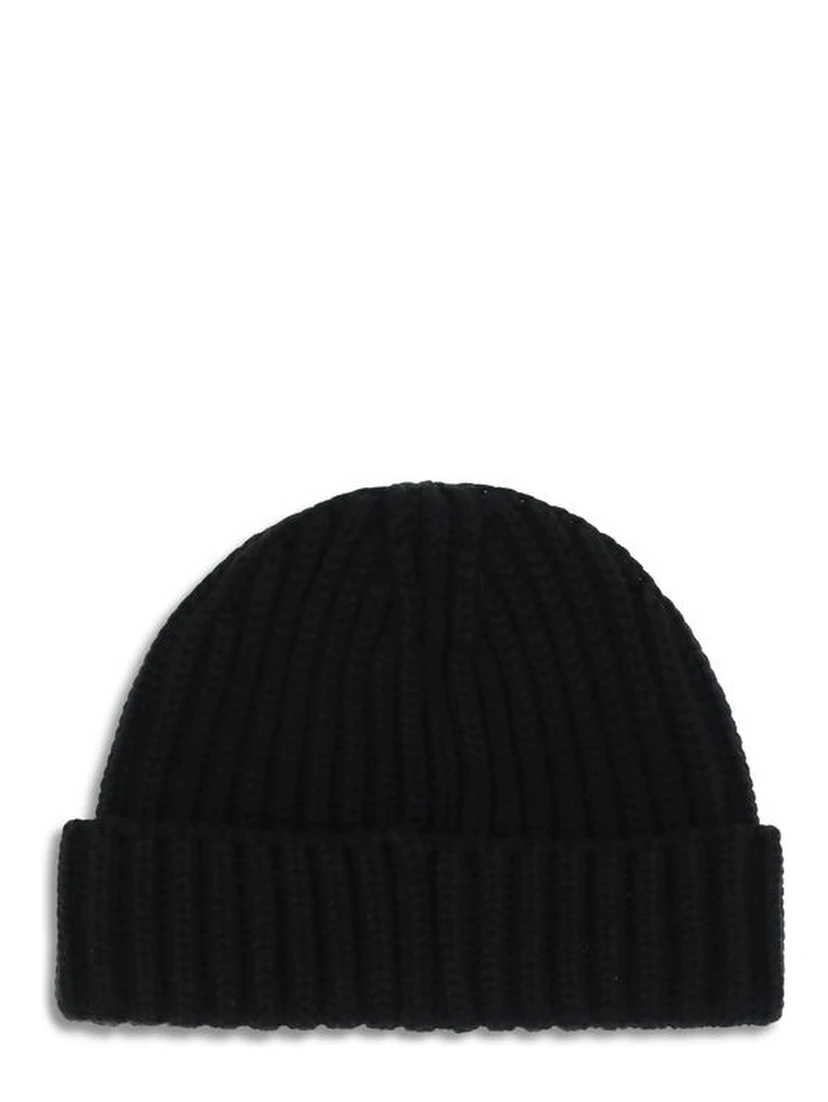 Black Wool Oves Aries Beanie
