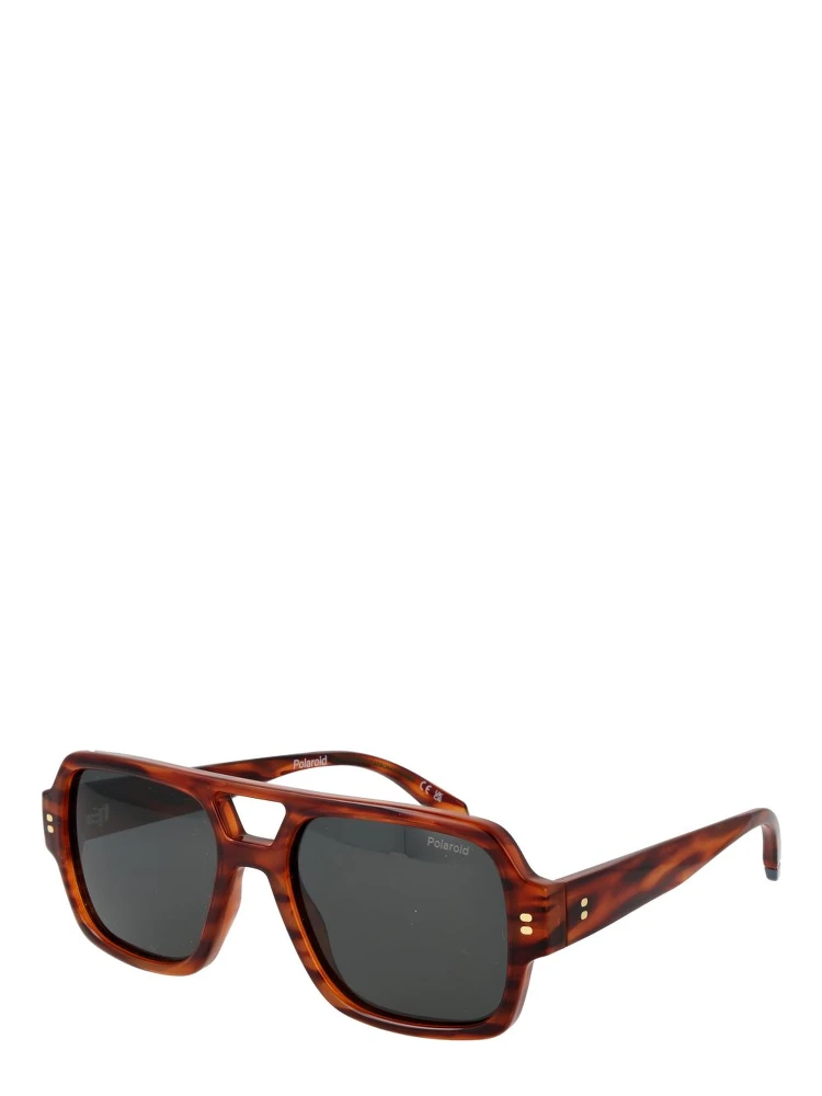 Orange Polycarbonate Sunglasses