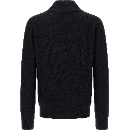 Blue Cashmere Cardigan