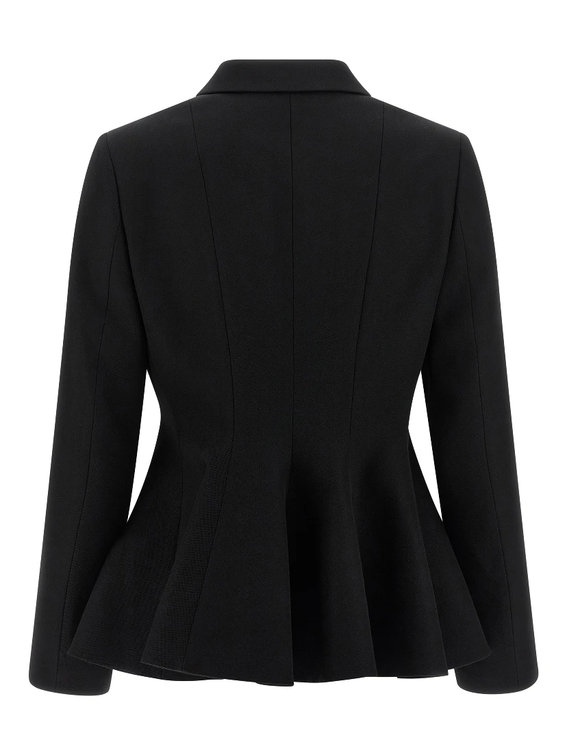 Black Virgin Wool Blazer
