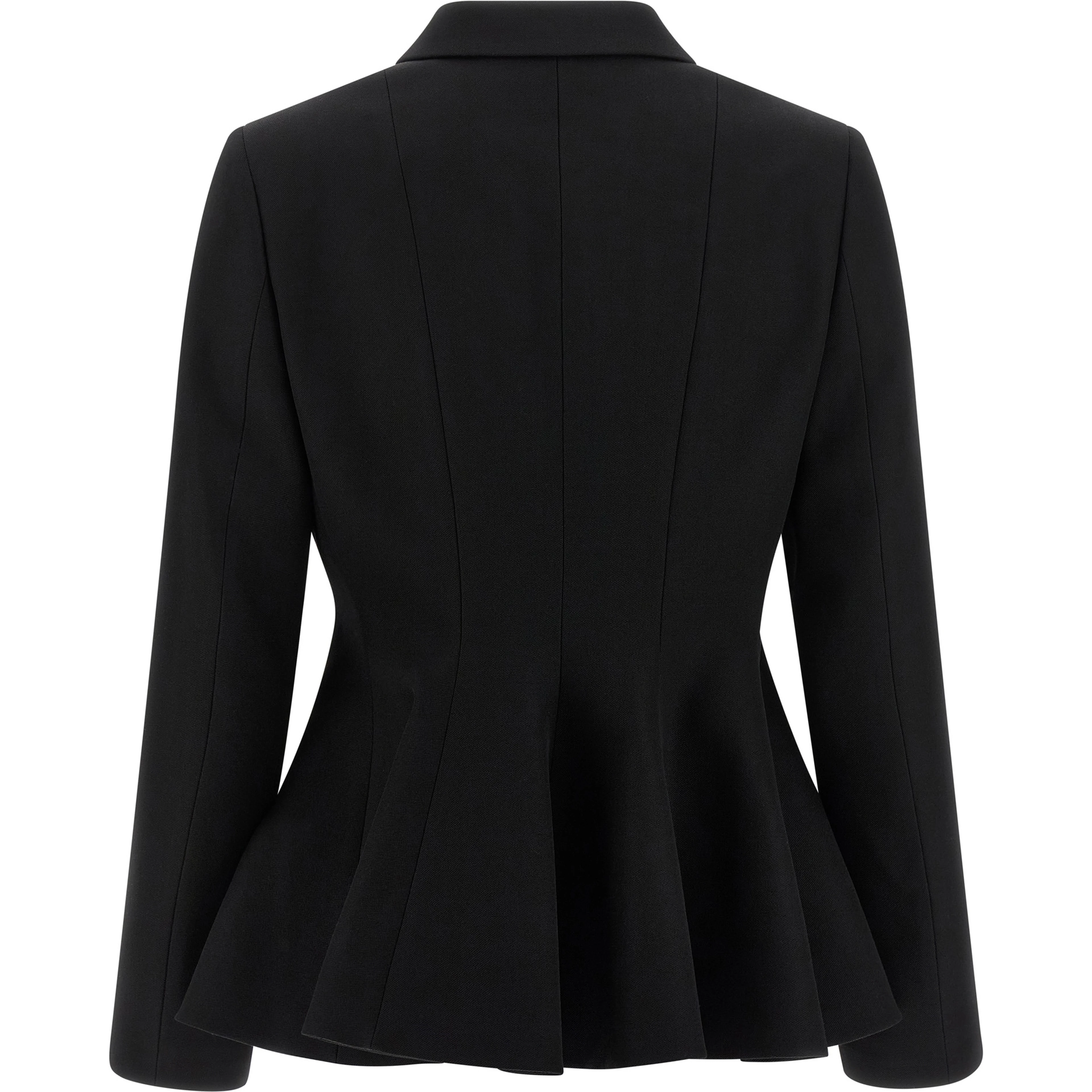 Black Virgin Wool Blazer