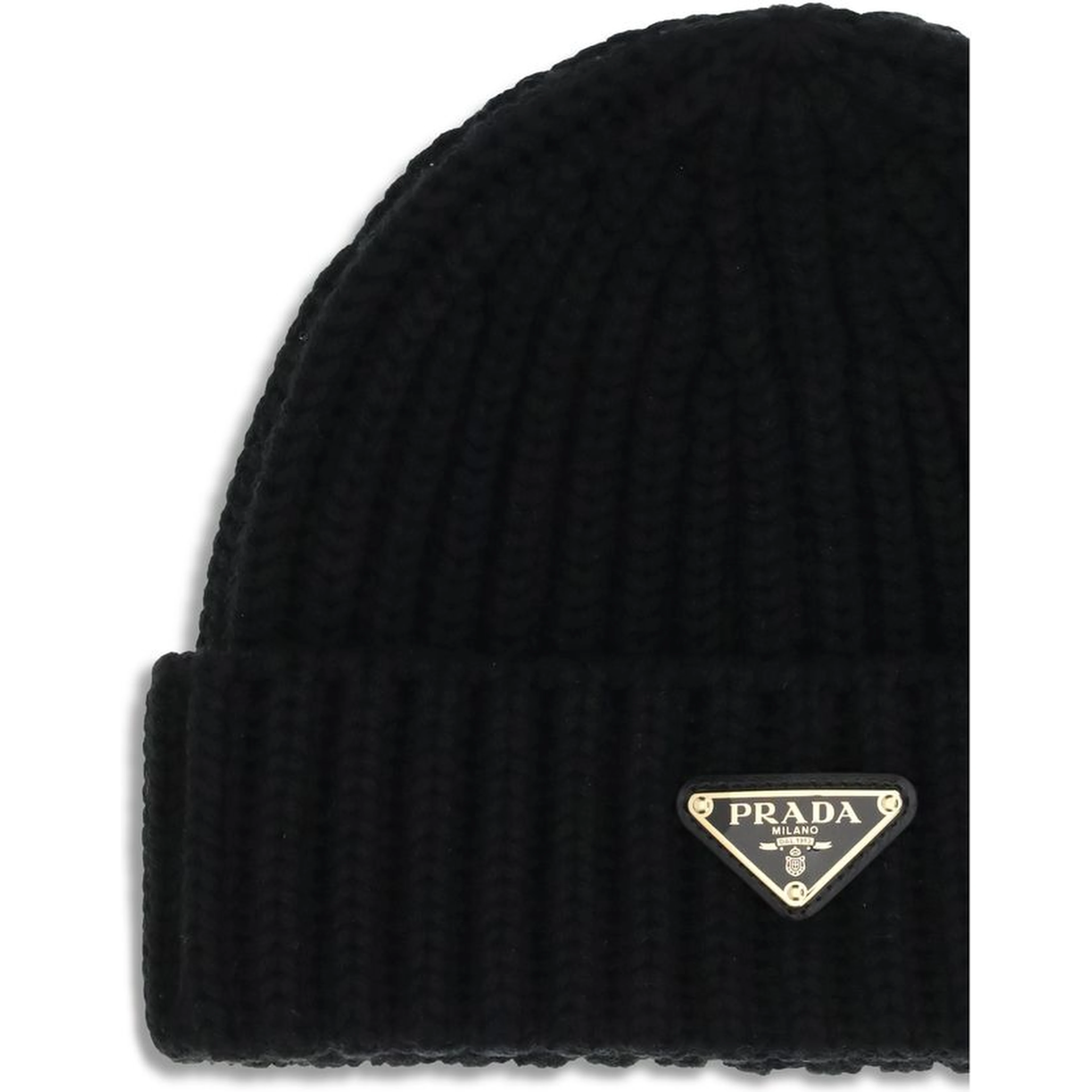 Black Wool Oves Aries Beanie