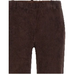Brown Leather Pants