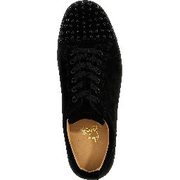 Black Calfskin Chunky Sneakers
