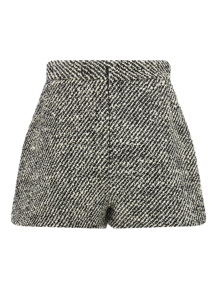 Bicolor Virgin Wool Bermuda Shorts alternative
