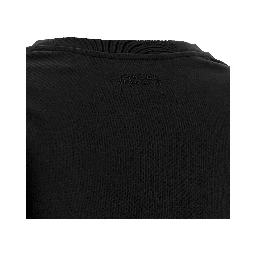 Black Cotton Short Dress