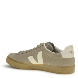 Beige Calf Leather Bos Taurus Low Top Sneakers