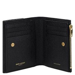 Black Calf Leather Bos Taurus Wallet
