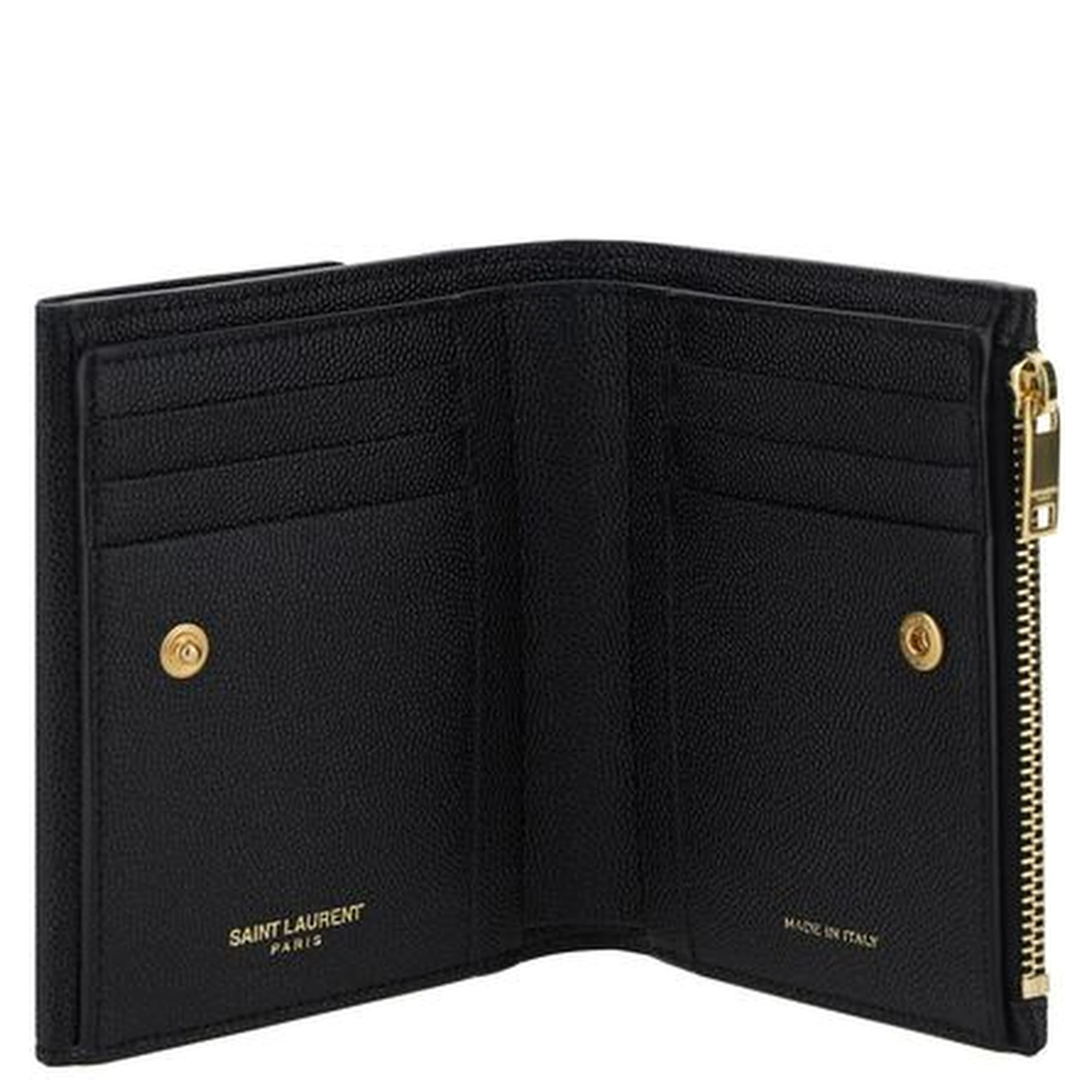 Black Calf Leather Bos Taurus Wallet