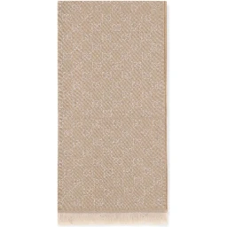 Beige Wool Scarf