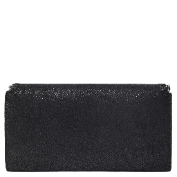 FALABELLA CONTINENTAL WALLET WITH CHAIN ECO SHAGGY DEER