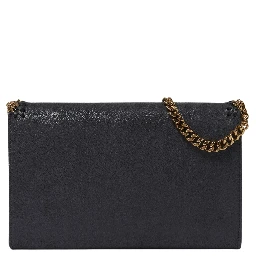 FALABELLA WALLET W CHAIN BAG ECO SHAGGY DEER