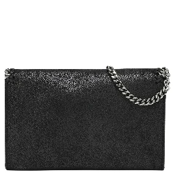 FALABELLA WALLET W CHAIN BAG ECO SHAGGY