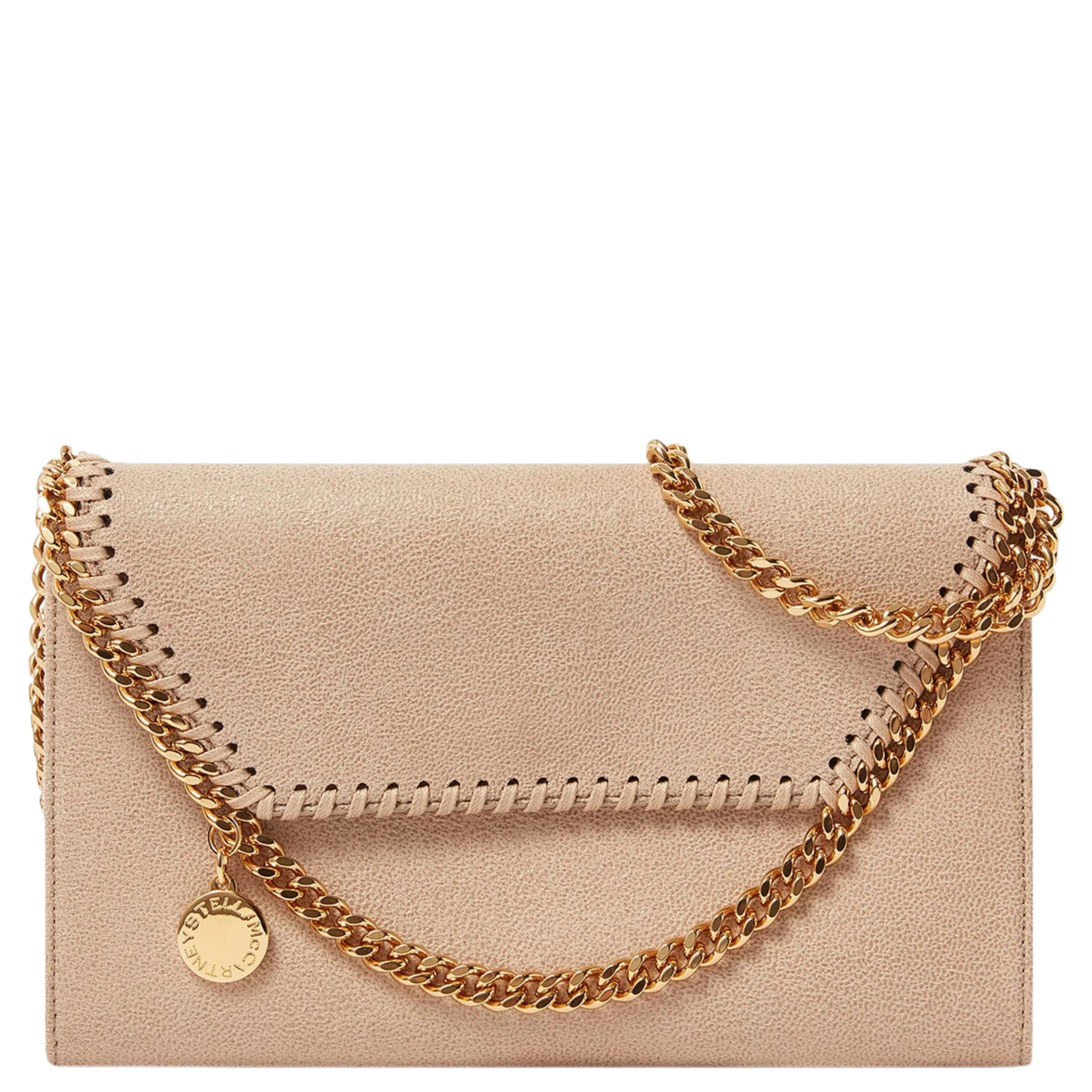 FALABELLA WALLET W CHAIN BAG ECO SHAGGY DEER