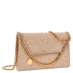 FALABELLA WALLET W CHAIN BAG ECO SHAGGY DEER