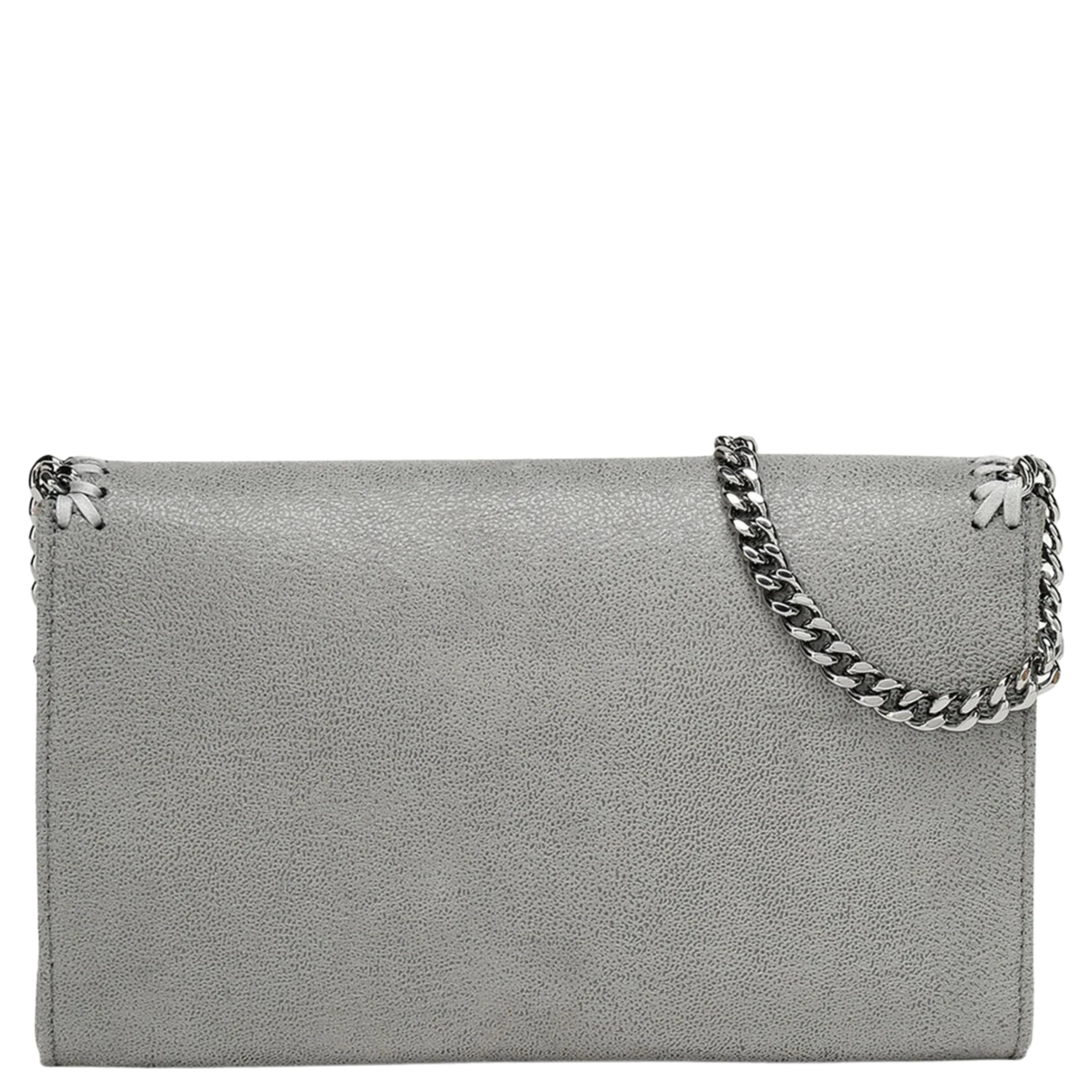FALABELLA WALLET W CHAIN BAG ECO SHAGGY