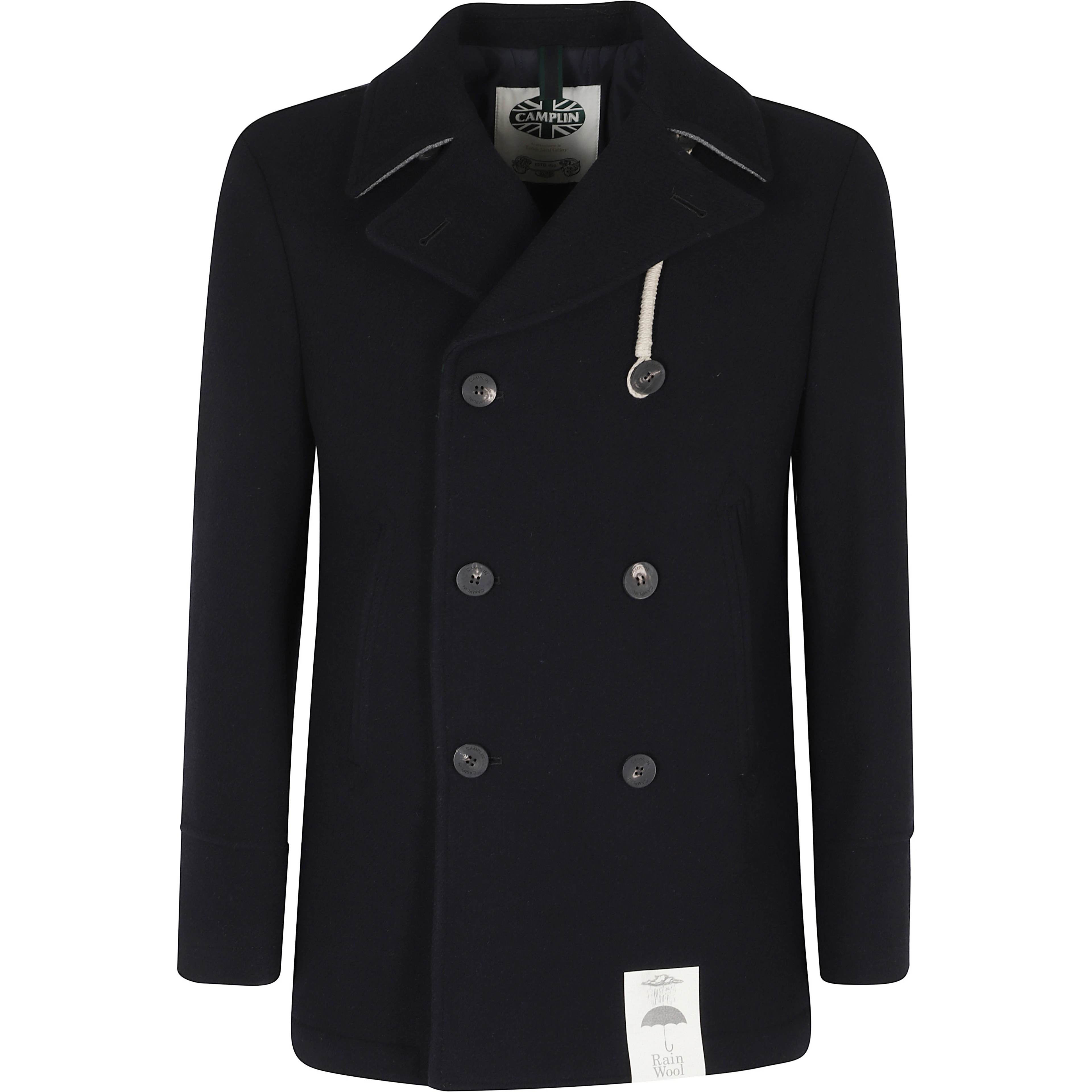 GIACCONE PEACOAT SHETLAND
