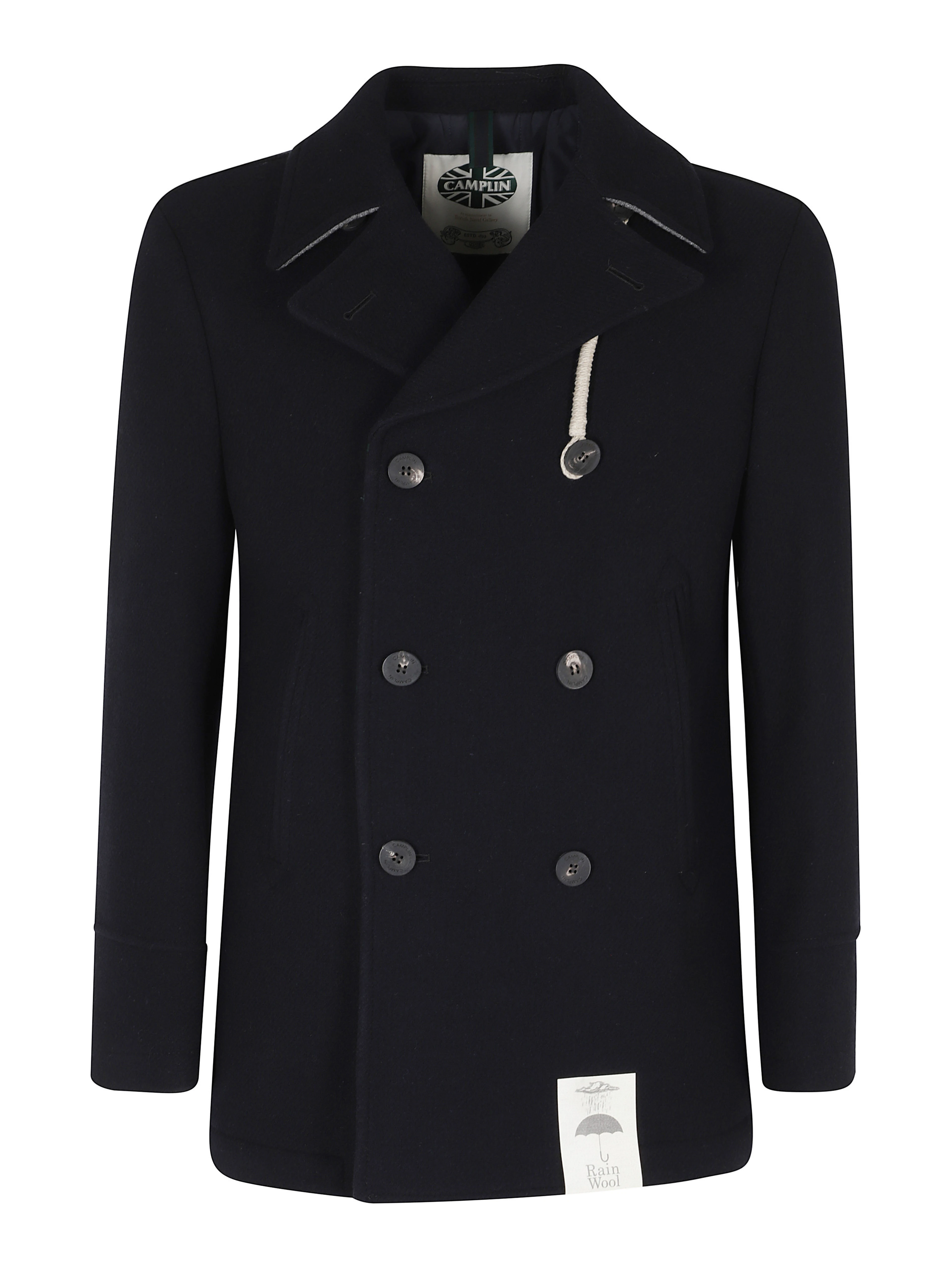 GIACCONE PEACOAT SHETLAND