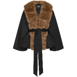 FAUX FUR COLLAR  JACKET