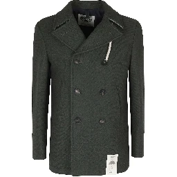 GIACCONE PEACOAT SHETLAND