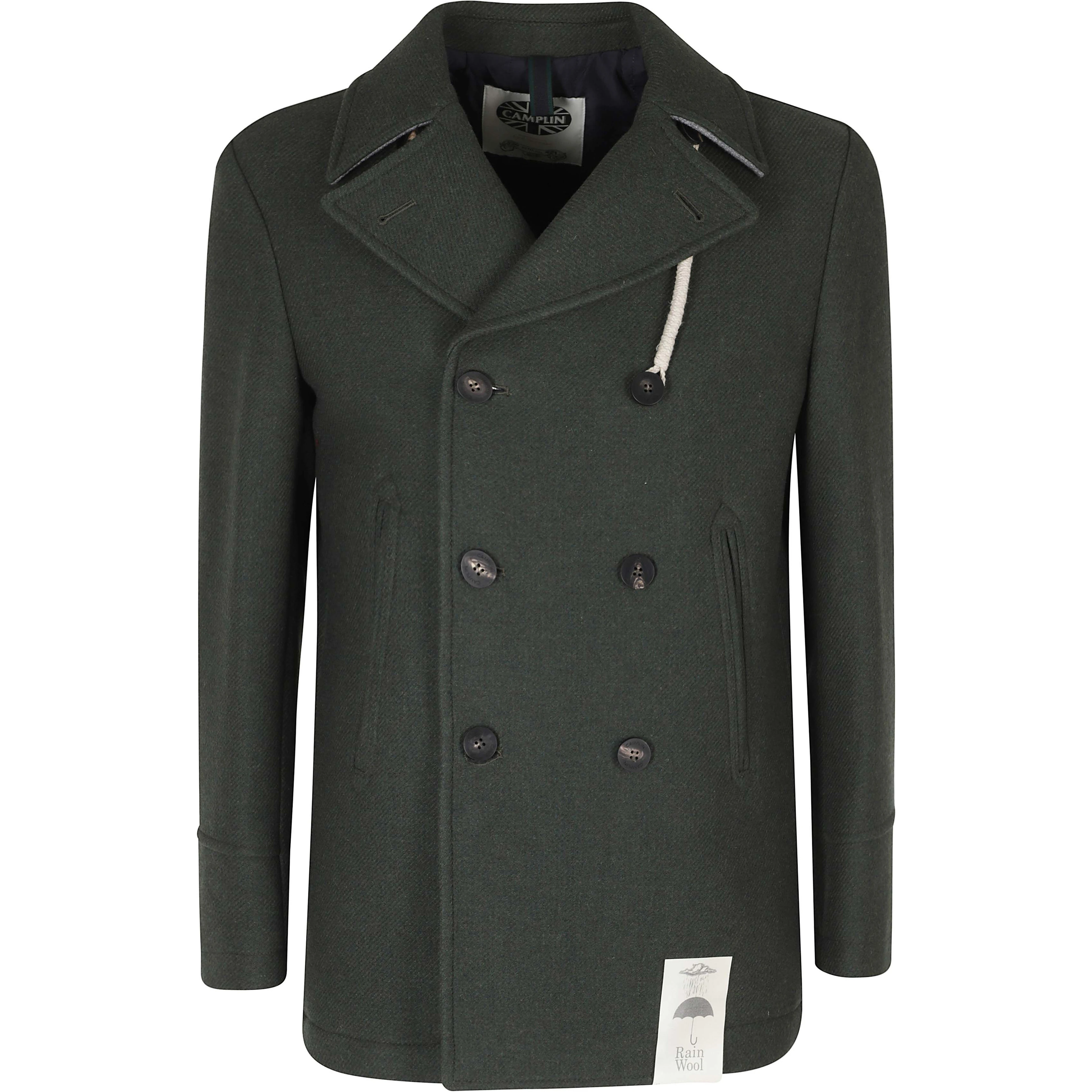 GIACCONE PEACOAT SHETLAND