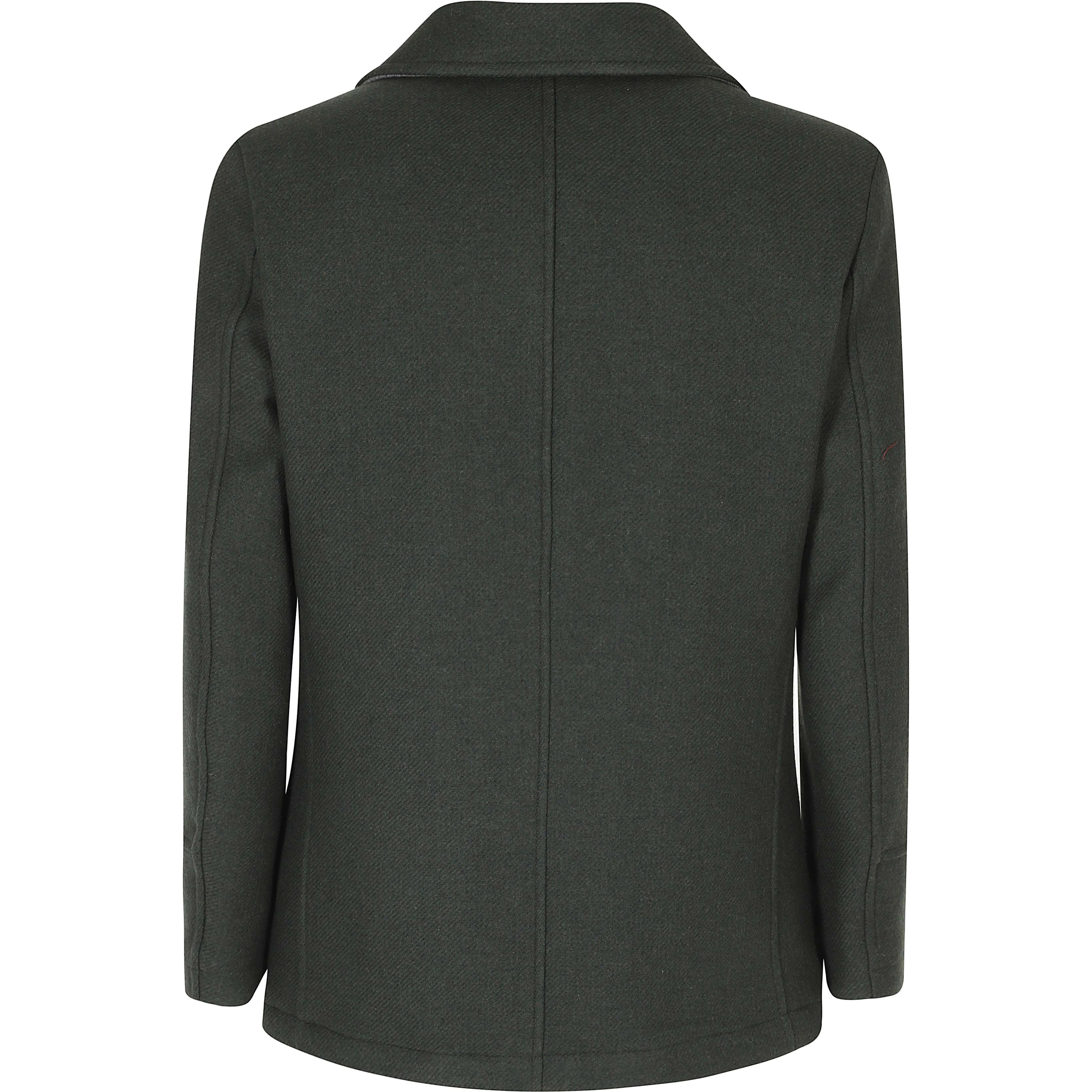 GIACCONE PEACOAT SHETLAND