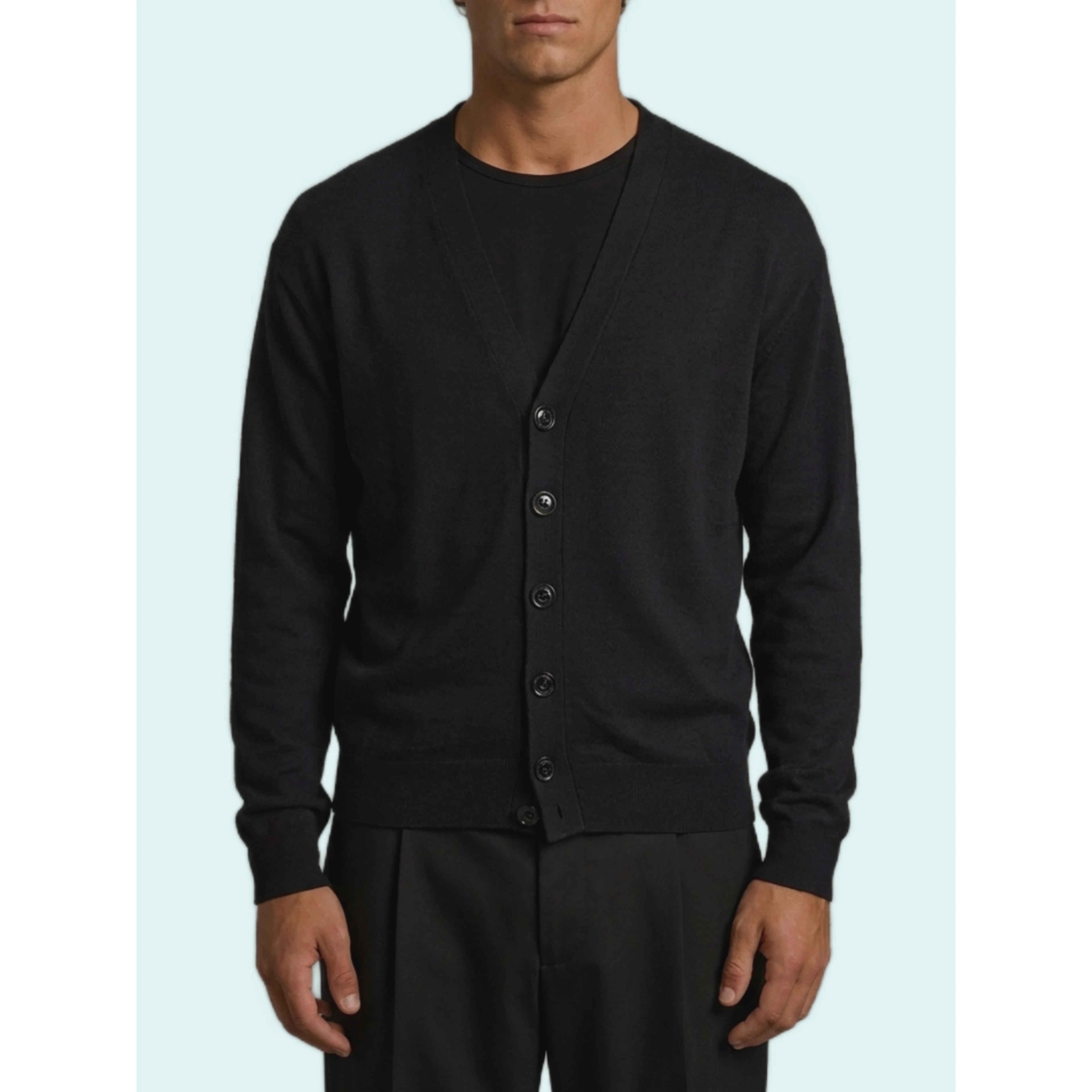 Black Twisted cardigan