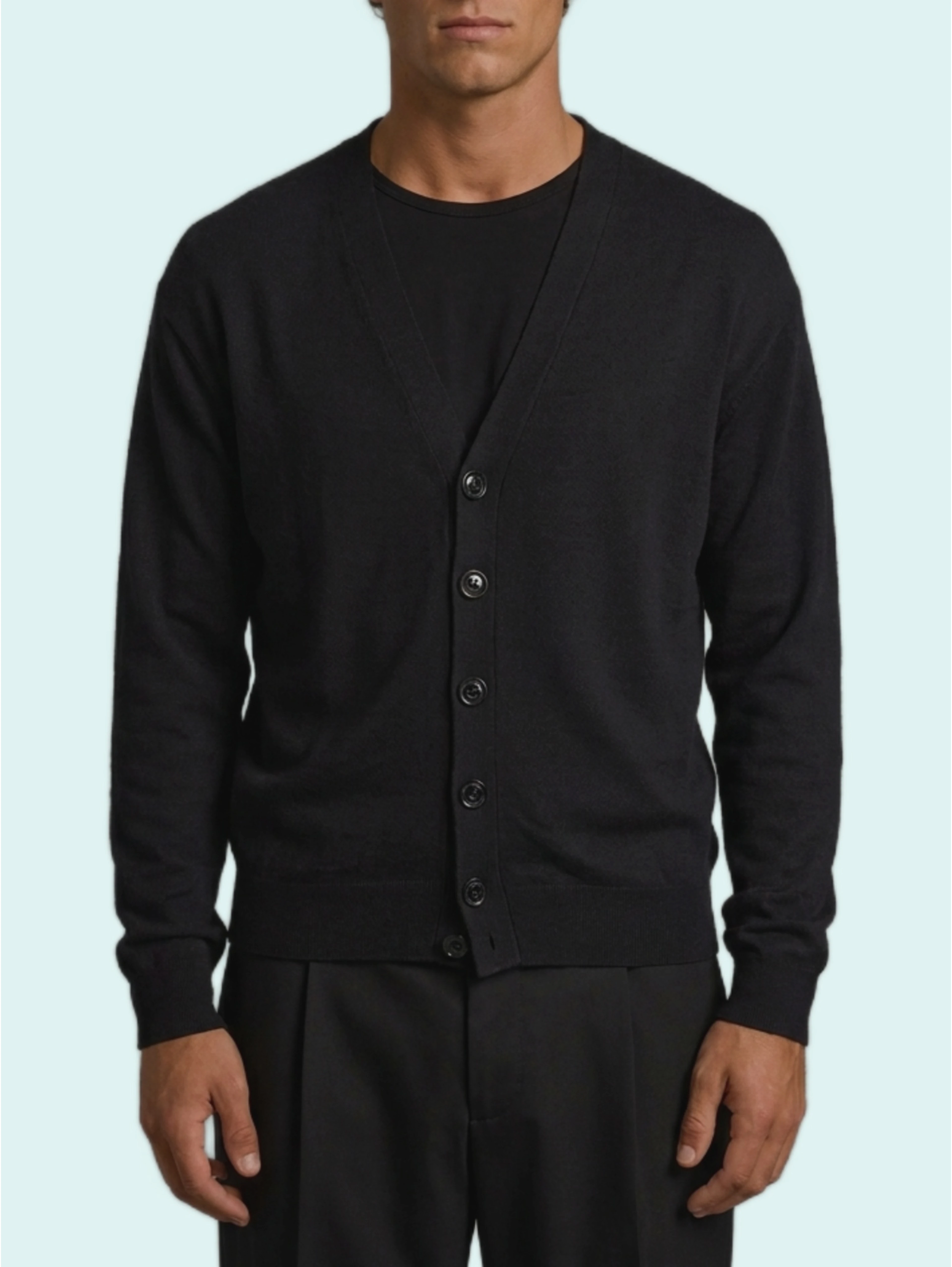 Black Twisted cardigan