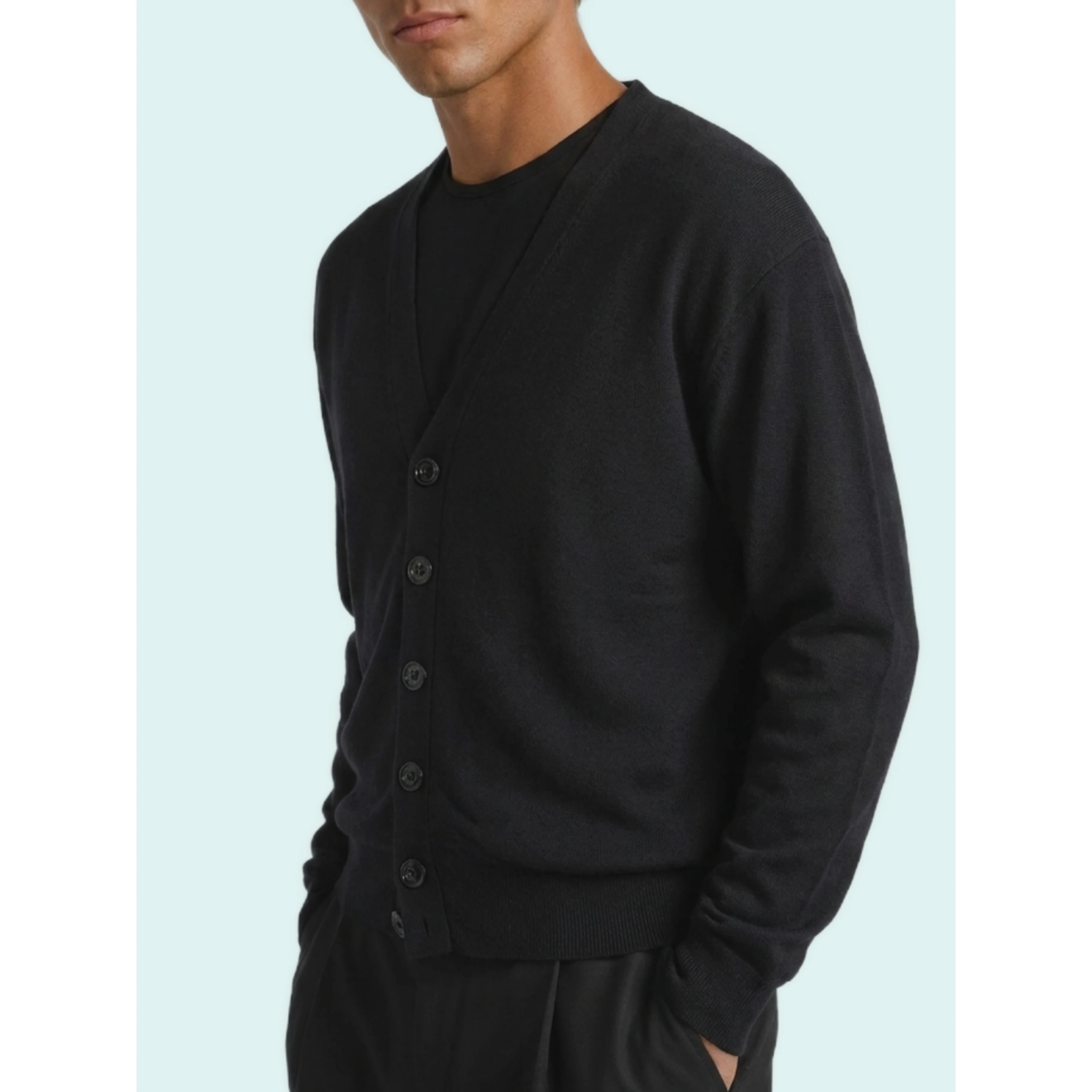 Black Twisted cardigan