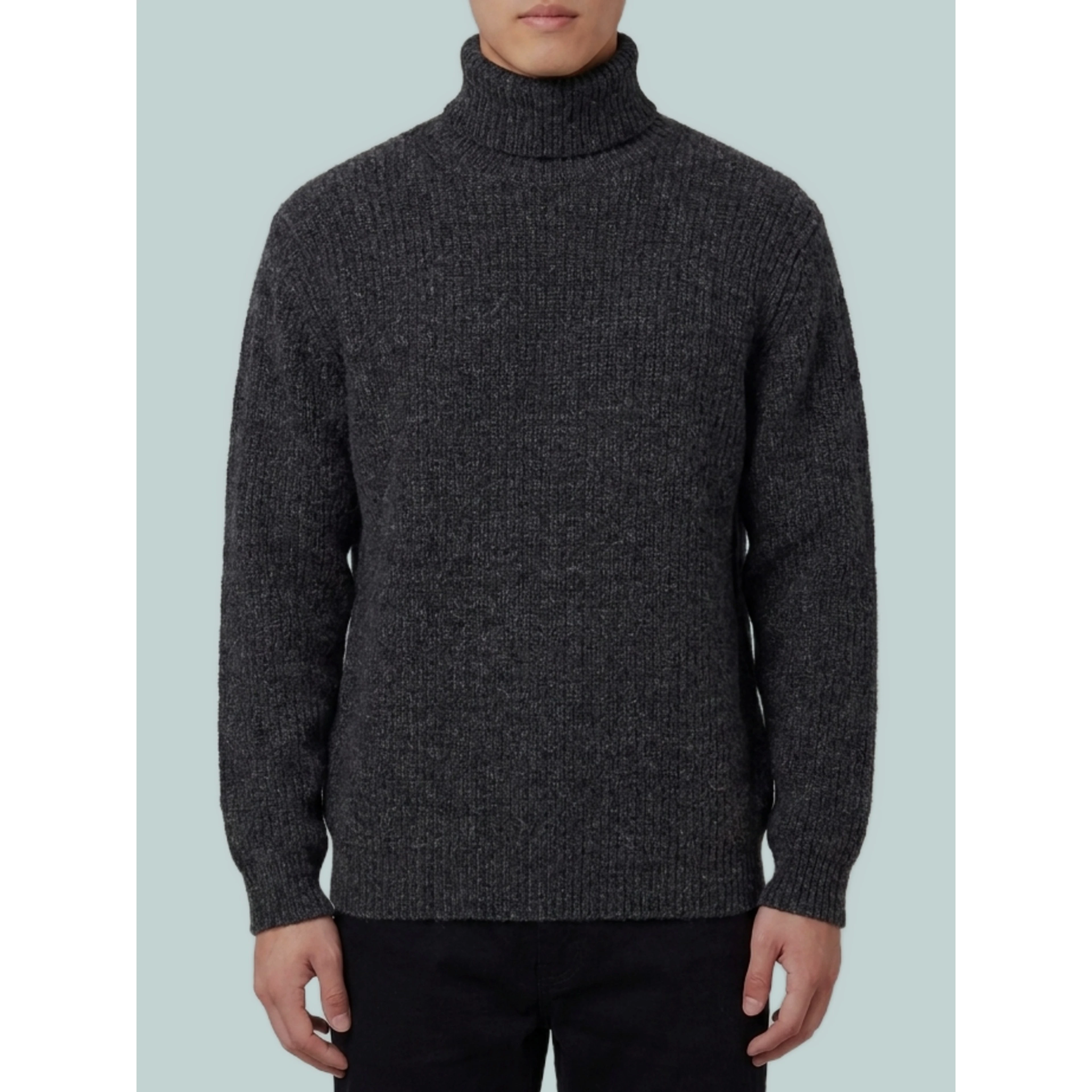 Black  high-neck sweater