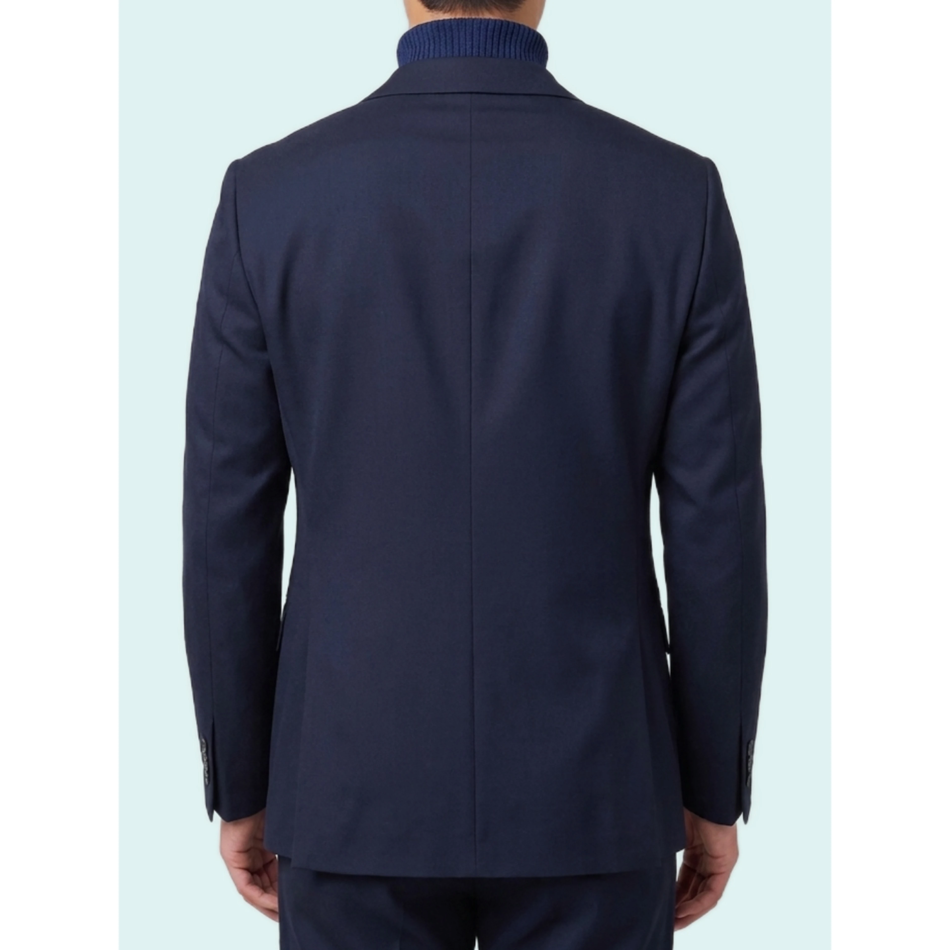 Dark blue Feeling double-breasted jacket