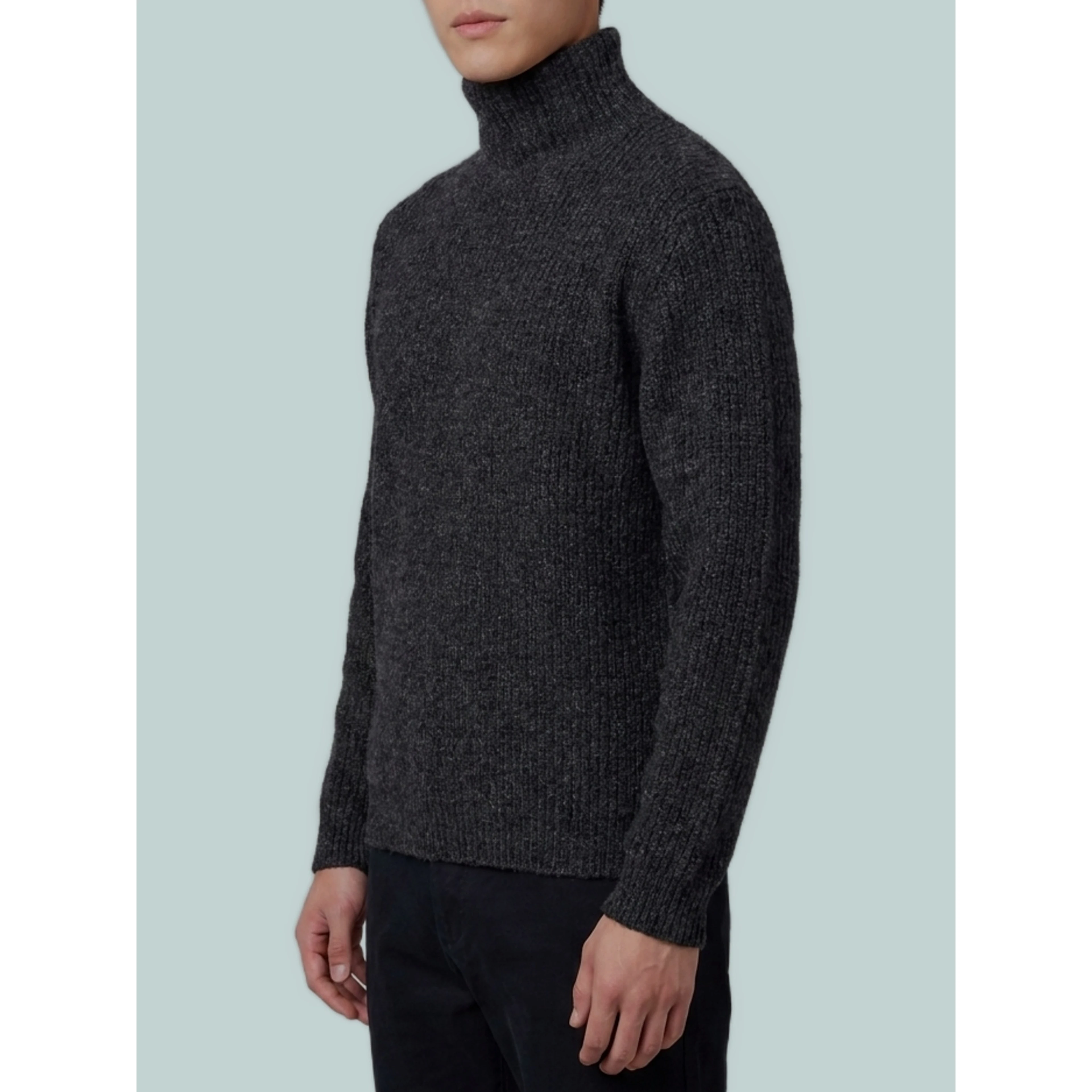 Black  high-neck sweater