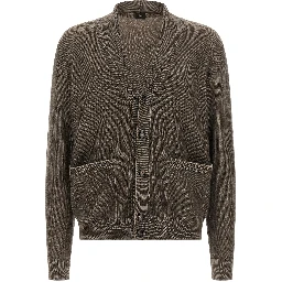 Brown Cashmere Cardigan